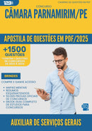 Apostila de Questões para Concurso Auxiliar De Servicos Gerais Camara da Prefeitura Parnamirim Pe 2025 - Mais de 1.500 Questões