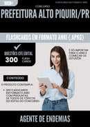 Flashcards para Concurso Agente De Endemias da Prefeitura Alto Piquiri Pr 2025 - 300 Flashcards de Acordo com Edital