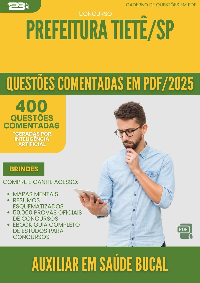 1000 Questões Comentadas para Concurso Agente Condutor De Veiculos Da da Prefeitura Saude Tiete Sp 2025 - 400 Questões