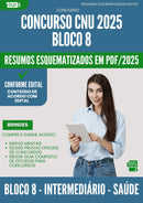 Resumos Esquematizados para Concurso CNU 2025 - Bloco 8 - Intermediário - Saúde