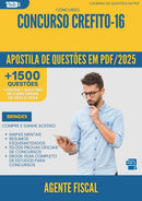 Apostila de Questões para Concurso Agente Fiscal Crefito 16 2025 - Mais de 1.500 Questões