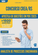 Apostila de Questões para Concurso Analista De Processos Engenharia Crea Rs 2025 - Mais de 1.500 Questões