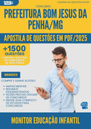 Apostila de Questões para Concurso Monitor Educacao Infantil da Prefeitura Bom Jesus Da Penha Mg 2025 - Mais de 1.500 Questões