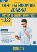 Apostila de Questões para Concurso Motorista da Prefeitura Jenipapo Dos Vieiras Ma 2025 - Mais de 1.500 Questões