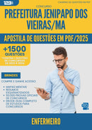 Apostila de Questões para Concurso Enfermeiro da Prefeitura Jenipapo Dos Vieiras Ma 2025 - Mais de 1.500 Questões