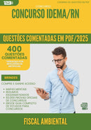 400 Questões Comentadas para Concurso Fiscal Ambiental Idema Rn 2025 - 200 Questões