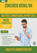 400 Questões Comentadas para Concurso Analista Administrativo Psicologia Idema Rn 2025 - 200 Questões