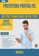 600 Questões Comentadas para Concurso Medico da Prefeitura Portao Rs 2025 - 600 Questões