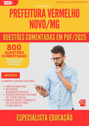 800 Questões Comentadas para Concurso Especialista Educacao da Prefeitura Vermelho Novo Mg 2025 - 800 Questões