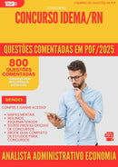 800 Questões Comentadas para Concurso Analista Administrativo Economia Idema Rn 2025 - 800 Questões