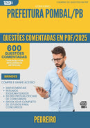 600 Questões Comentadas para Concurso Pedreiro da Prefeitura Pombal Pb 2025 - 600 Questões