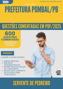 600 Questões Comentadas para Concurso Servente De Pedreiro da Prefeitura Pombal Pb 2025 - 600 Questões