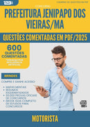 600 Questões Comentadas para Concurso Motorista da Prefeitura Jenipapo Dos Vieiras Ma 2025 - 600 Questões