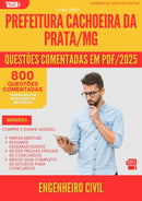 800 Questões Comentadas para Concurso Engenheiro Civil da Prefeitura Cachoeira Da Prata Mg 2025 - 800 Questões