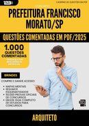 1000 Questões Comentadas para Concurso Arquiteto da Prefeitura Francisco Morato Sp 2025 - 1000 Questões