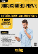 1000 Questões Comentadas para Concurso Atuario da Prefeitura Niteroi Prev Rj 2025 - 1000 Questões
