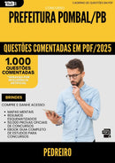 1000 Questões Comentadas para Concurso Pedreiro da Prefeitura Pombal Pb 2025 - 1000 Questões