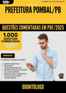 1000 Questões Comentadas para Concurso Odontologo da Prefeitura Pombal Pb 2025 - 1000 Questões