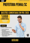 1000 Questões Comentadas para Concurso Geologo da Prefeitura Penha Sc 2025 - 1000 Questões