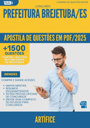 Apostila de Questões para Concurso Artifice da Prefeitura Brejetuba Es 2025 - Mais de 1.500 Questões