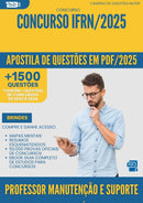 Apostila de Questões para Concurso Professor Manutencao E Suporte Em Informatica Ifrn 2025 - Mais de 1.500 Questões