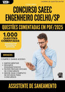 1000 Questões Comentadas para Concurso Assistente De Saneamento Saeec da Prefeitura Engenheiro Coelho Sp 2025 - 1000 Questões