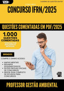 1000 Questões Comentadas para Concurso Professor Gestao Ambiental Ifrn 2025 - 1000 Questões