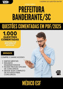 1000 Questões Comentadas para Concurso Medico Esf da Prefeitura Bandeirante Sc 2025 - 1000 Questões