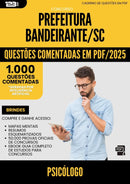 1000 Questões Comentadas para Concurso Psicologo da Prefeitura Bandeirante Sc 2025 - 1000 Questões