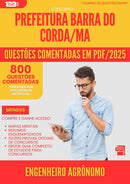 800 Questões Comentadas para Concurso Engenheiro Agronomo da Prefeitura Barra Do Corda Ma 2025 - 800 Questões