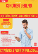800 Questões Comentadas para Concurso Estatistica E Pesquisa Operacional Uenf Rj 2025 - 800 Questões