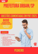 800 Questões Comentadas para Concurso Pedreiro Urbam Sp 2025 - 800 Questões