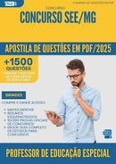 Apostila de Questões para Concurso Professor De Educacao Especial See Mg 2025 - Mais de 1.500 Questões