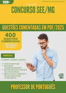 400 Questões Comentadas para Concurso Professor De Portugues See Mg 2025 - 400 Questões