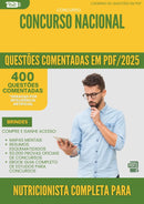 400 Questões Comentadas para Concurso De Nutricionista Completa Para Concursos - 400 Questões