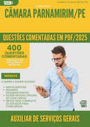 400 Questões Comentadas para Concurso Auxiliar De Servicos Gerais Camara da Prefeitura Parnamirim Pe 2025 - 400 Questões