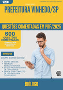 600 Questões Comentadas para Concurso Biologo da Prefeitura Vinhedo Sp 2025 - 600 Questões