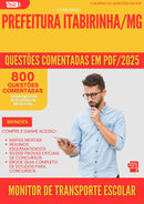 800 Questões Comentadas para Concurso Monitor De Transporte Escolar da Prefeitura Itabirinha Mg 2025 - 800 Questões