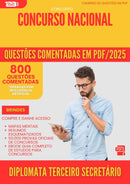 800 Questões Comentadas para Concurso Diplomata Terceiro Secretario 2025 - 800 Questões