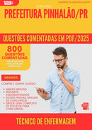 800 Questões Comentadas para Concurso Tecnico De Enfermagem da Prefeitura Pinhalao Pr 2025 - 800 Questões