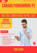 800 Questões Comentadas para Concurso Contador Camara da Prefeitura Parnamirim Pe 2025 - 800 Questões