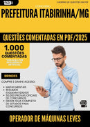 1000 Questões Comentadas para Concurso Operador De Maquinas Leves da Prefeitura Itabirinha Mg 2025 - 1000 Questões