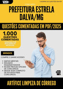 1000 Questões Comentadas para Concurso Artifice Limpeza De Corrego da Prefeitura Estrela Dalva Mg 2025 - 1000 Questões