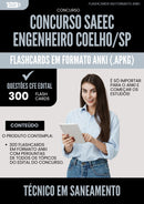 Flashcards para Concurso Tecnico Em Saneamento Saeec da Prefeitura Engenheiro Coelho Sp 2025 - 300 Flashcards de Acordo com Edital
