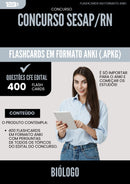 Flashcards para Concurso Biologo Sesap Rn 2025 - 400 Flashcards de Acordo com Edital