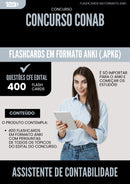 Flashcards para Concurso Assistente De Contabilidade Conab 2025 - 400 Flashcards de Acordo com Edital