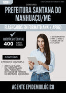 Flashcards para Concurso Agente Epidemiologico Santana Do da Prefeitura Manhuacu Mg 2025 - 400 Flashcards de Acordo com Edital