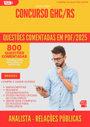 800 Questões Comentadas para Concurso Analista Relacoes Publicas Ghc Rs 2025 - 800 Questões