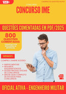 800 Questões Comentadas para Concurso Oficial Ativa Engenheiro Militar Ime 2025 - 800 Questões