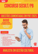 800 Questões Comentadas para Concurso Analista Em Gestao Cultural Artes Visuais Secult Pb 2025 - 800 Questões